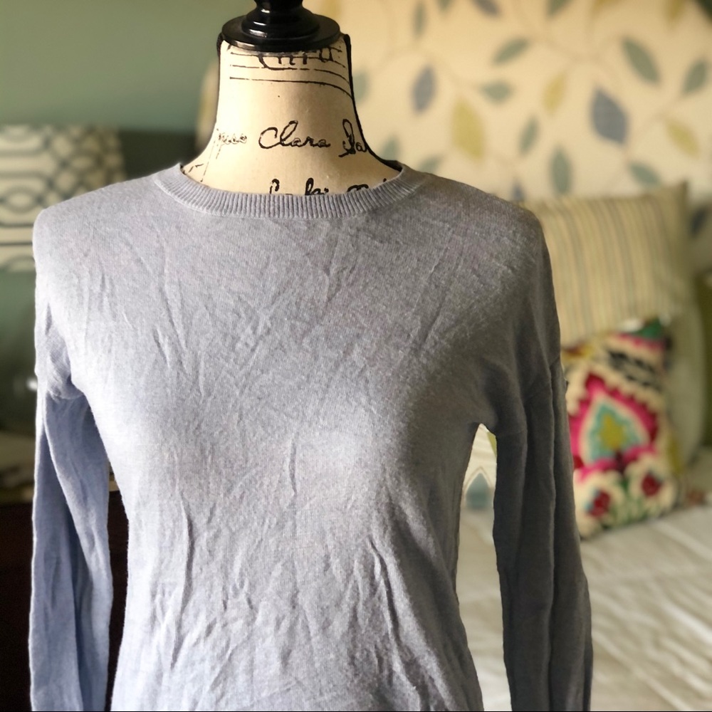 a new day Blue Sweater